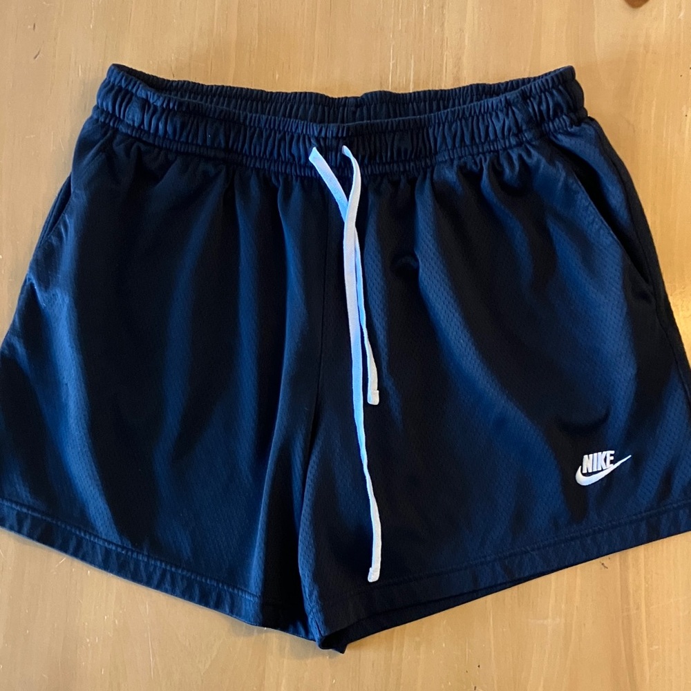 Nike Women's Navy Blue Athletic Shorts